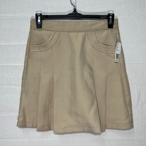NAUTICA girls khaki skirt